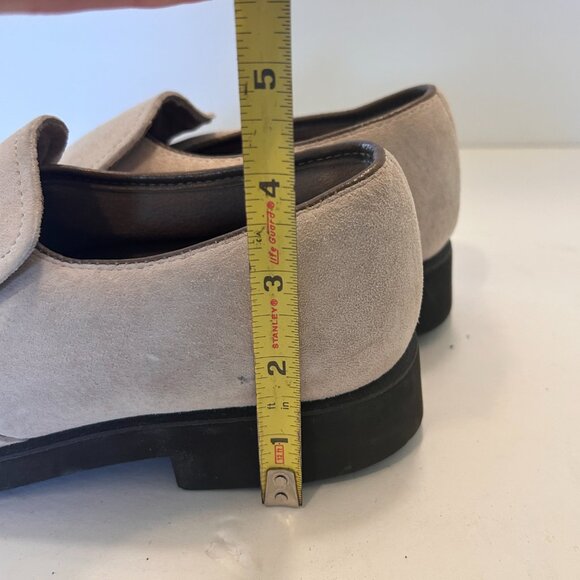 Hush Puppies Slip on Loafer Women Shoe Size 7 Beige Suede leather NEW - Picture 9 of 9